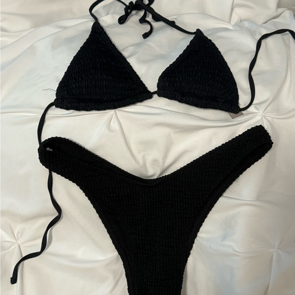 Small black bikini